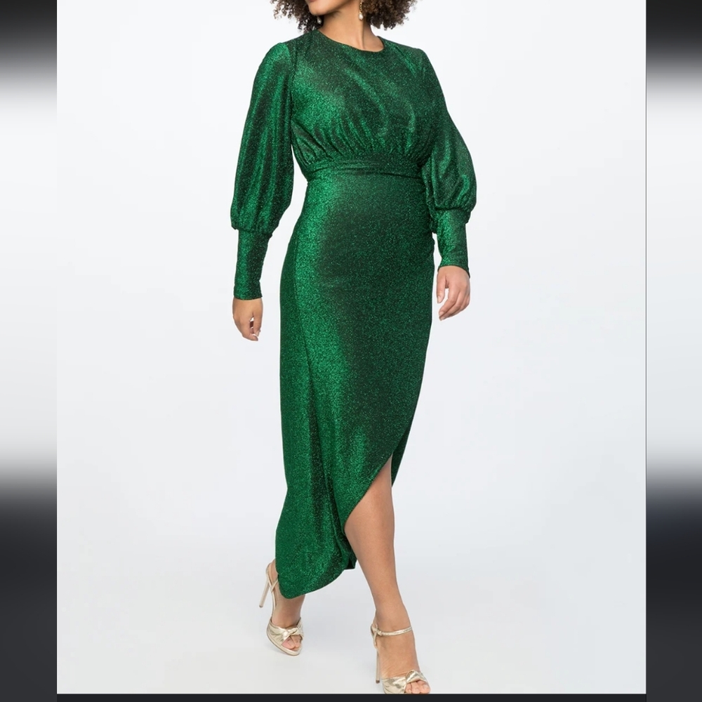 Eloquii sparkle maxi dress